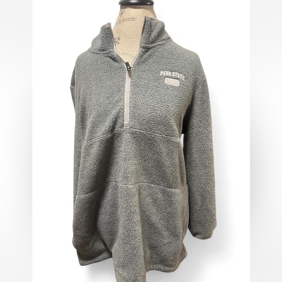 Nike Jackets & Blazers - Penn State Nike Gray Fleece Pullover